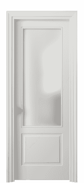 Дверь межкомнатная 8552 МСР САТ. Цвет Матовый серый. Материал Гладкая эмаль. Коллекция Esse. Картинка.