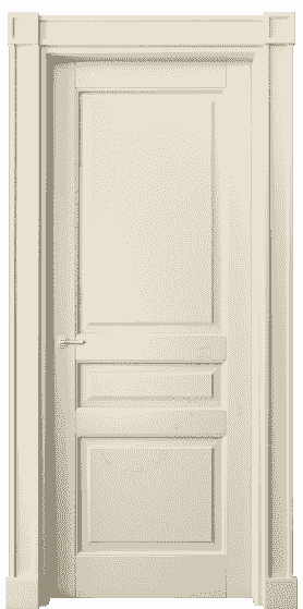 Дверь межкомнатная 6305 БМЦ. Цвет Бук марципановый. Материал Массив бука эмаль. Коллекция Toscana Plano. Картинка.