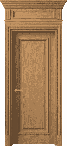 Дверь межкомнатная 7301 ДПШ.М. Цвет Дуб пшеничный матовый. Материал Массив дуба матовый. Коллекция Antique. Картинка.