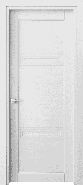 Дверь межкомнатная 6111 ДБС . Цвет Дуб белоснежный. Материал Массив дуба эмаль. Коллекция Ego. Картинка.