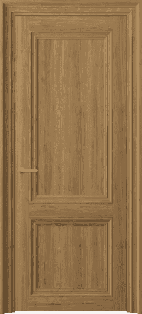 Дверь межкомнатная 2523 ГОР. Цвет Грецкий орех. Материал Ламинатин. Коллекция Centro. Картинка.