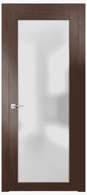Дверь межкомнатная 2102q ОРБ САТ. Цвет Орех бренди. Материал Шпон ценных пород. Коллекция Quadro. Картинка.