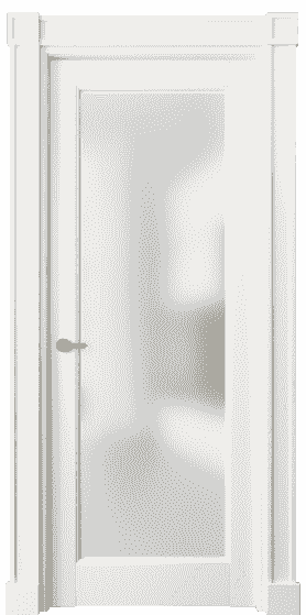 Дверь межкомнатная 6300 БЖМ САТ. Цвет Бук жемчуг. Материал Массив бука эмаль. Коллекция Toscana Elegante. Картинка.