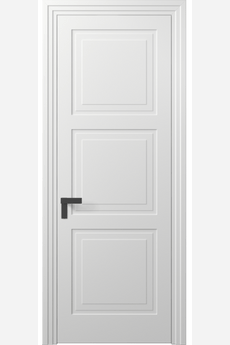 Дверь межкомнатная 8331 МБЛ. Цвет Матовый белоснежный. Материал Гладкая эмаль. Коллекция Rocca. Картинка.