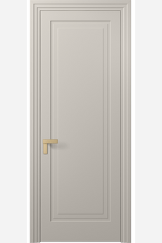 Дверь межкомнатная 8301 МСБЖ. Цвет Матовый светло-бежевый. Материал Гладкая эмаль. Коллекция Rocca. Картинка.