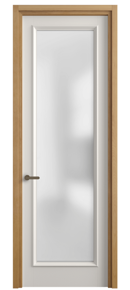 Межкомнатная дверь Charm 6702 Бук пудровый белый Сатинированное стекло Цена 20381060 so'm | Volhovec