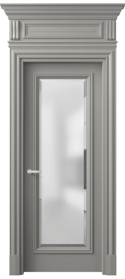 Дверь межкомнатная Antique 7300 Бук нейтральный серый Сатинированное стекло с фацетом, 6 мм КЭП + Объёмный фриз + Карниз БНСР Цена 25209150 so'm Наличники уже входят в базовый комплект. Фабрика дверей Волховец 8 (800) 551 43 19 Межкомнатная дверь Antique 7300 Бук нейтральный серый Сатинированное стекло с фацетом, 6 мм Цена 25209150 so'm | Volhovec