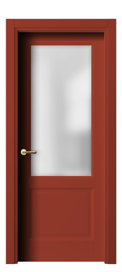 Межкомнатная дверь Galant 1422 Матовый белоснежный Сатинированное стекло Цена 51279 ₽ | Volhovec