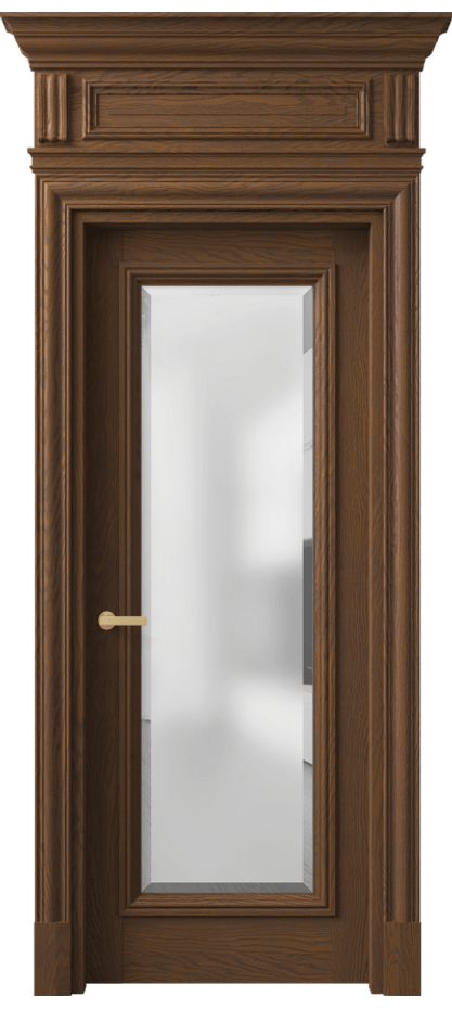 Дверь межкомнатная Antique 7300 Дуб каштановый матовый Сатинированное стекло с фацетом, 6 мм КЭП + Объёмный фриз + Карниз ДКШ.М Цена 200855 ₽ Наличники уже входят в базовый комплект. Фабрика дверей Волховец 8 (800) 551 43 19 Межкомнатная дверь Antique 7300 Дуб каштановый матовый Сатинированное стекло с фацетом, 6 мм Цена 200855 ₽ | Volhovec