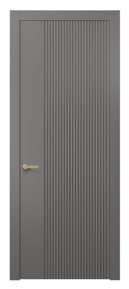 Дверь межкомнатная Alba 8643 Матовый классический серый Гладкий компланарный наличник МКЛС Цена 38399 ₽ Наличники уже входят в базовый комплект. Фабрика дверей Волховец 8 (800) 551 43 19 Межкомнатная дверь Alba 8643 Матовый классический серый Цена 38399 ₽ | Volhovec