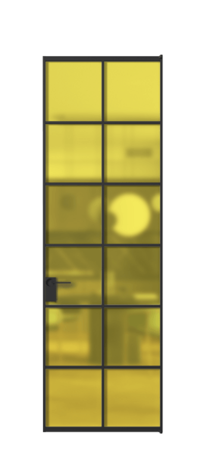 Алюминиевая дверь АЛПЛ040.05 Алюминий Черный Сатинированное жёлтое стекло, триплекс. Без короба чер Цена 119545 Стоимость комплекта двери включает: 1. Полотно (600/650/700/750/800/850/900/950*2000-2400 мм).
2. Короб
3. Комплект фурнитуры (2 торцевые петли и магнитный замок с ответной планкой). Фабрика дверей Волховец 8 (800) 551 43 19 Алюминиевая дверь АЛПЛ040.05 Алюминий Черный Сатинированное жёлтое стекло, триплекс Цена 119545 | Volhovec