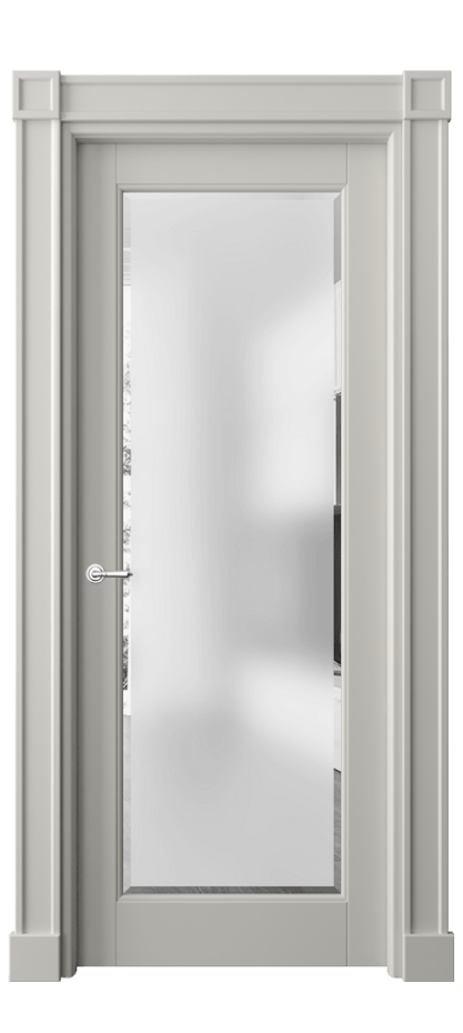 Дверь межкомнатная Toscana Plano 6300 Бук тёплый серый Сатинированное стекло с фацетом Гладкие пилястры с квадратными розетками БТСР Цена 131939 ₽ Наличники уже входят в базовый комплект. Фабрика дверей Волховец 8 (800) 551 43 19 Межкомнатная дверь Toscana Plano 6300 Бук тёплый серый Сатинированное стекло с фацетом Цена 131939 ₽ | Volhovec