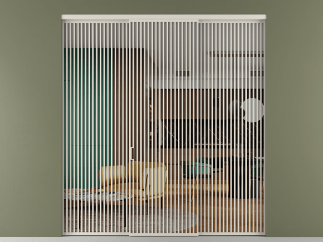 Перегородка Formato внутри проема трёхстворчатая #VENDORCODE# #FURNISH# #GLASS# Цена #PRICE# #CURRENCY# | Volhovec