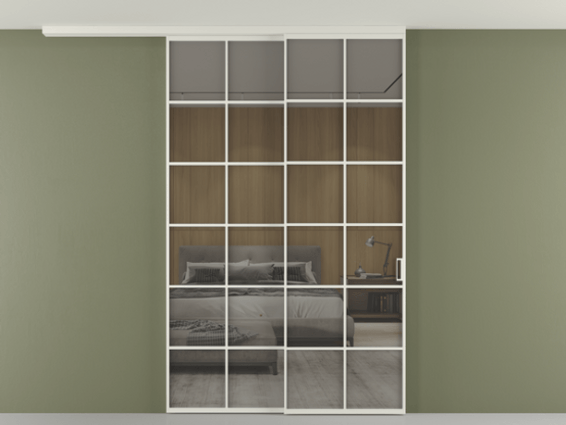 Перегородка Formato вдоль стены на потолок телескопик синхро 2 #VENDORCODE# #FURNISH# #GLASS# Цена #PRICE# #CURRENCY# | Volhovec