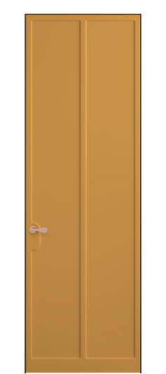 Дверь межкомнатная 7511 Пастельно-жёлтый RAL 1034. Цвет RAL Пастельно-жёлтый RAL 1034. Материал Гладкая эмаль. Коллекция Softform. Картинка.