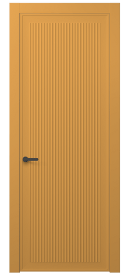 Дверь межкомнатная 8642 Пастельно-жёлтый RAL 1034. Цвет RAL Пастельно-жёлтый RAL 1034. Материал Гладкая эмаль. Коллекция Alba. Картинка.