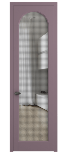 Дверь межкомнатная 6804 Пастельно-фиолетовый RAL 4009 MS. Цвет RAL Пастельно-фиолетовый RAL 4009. Материал Гладкая эмаль. Коллекция Palazzo. Картинка.