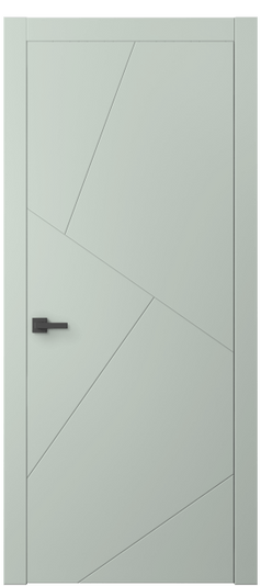 Дверь межкомнатная 8058 NCS S 1005-B80G. Цвет NCS NCS S 1005-B80G. Материал Гладкая эмаль. Коллекция Linea. Картинка.