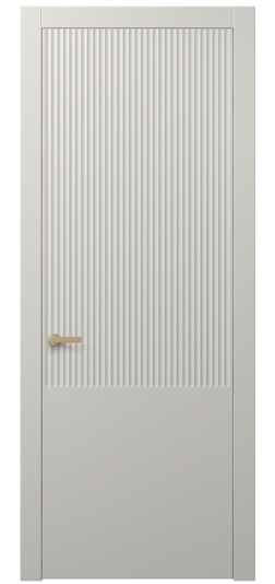 Дверь межкомнатная АКП 8646 МТСР. Цвет Матовый тёплый серый. Материал Гладкая эмаль. Коллекция Alba. Картинка.