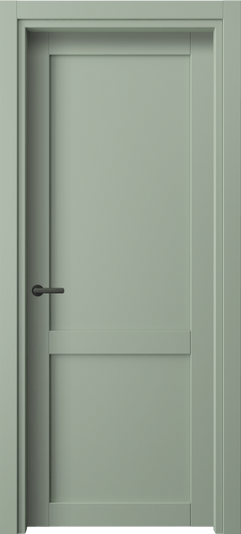 Дверь межкомнатная 2121 ПЭСО. Цвет ПЭТ светло-оливковый. Материал ПЭТ. Коллекция Neo. Картинка.