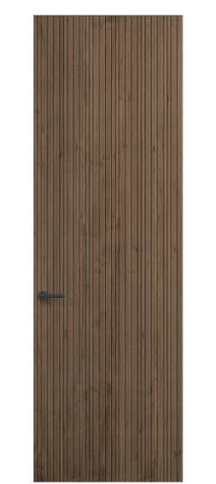 Дверь межкомнатная 0021 ОМДМ. Цвет Орех медный матовый. Материал Шпон Naturwood. Коллекция Select. Картинка.