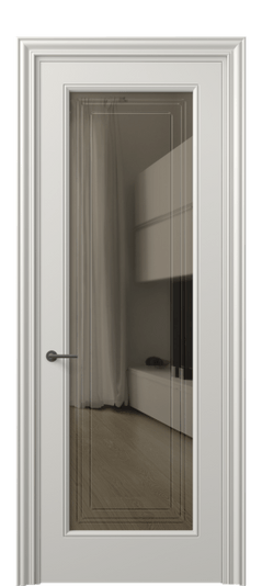 Межкомнатная дверь 8400 МТСР БР ГРА. Цвет Матовый тёплый серый. Материал Гладкая эмаль. Коллекция Mascot. Фото. Дверь межкомнатная 8400 МТСР БР ГРА. Цвет Матовый тёплый серый. Материал Гладкая эмаль. Коллекция Mascot. Картинка.