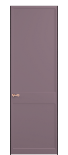 Дверь межкомнатная 7521 Пастельно-фиолетовый RAL 4009. Цвет RAL Пастельно-фиолетовый RAL 4009. Материал Гладкая эмаль. Коллекция Softform. Картинка.