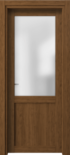 Дверь межкомнатная 2122 ЛОР САТ. Цвет Лесной орех. Материал Ламинатин. Коллекция Neo1. Картинка.