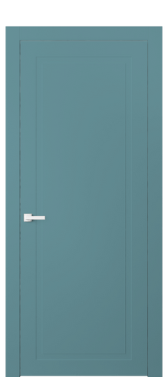 Дверь межкомнатная 8001 NCS S 3020-B10G. Цвет NCS NCS S 3020-B10G. Материал Гладкая эмаль. Коллекция Neo Classic. Картинка.