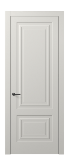 Дверь межкомнатная АКП 8451 МТСР. Цвет Матовый тёплый серый. Материал Гладкая эмаль. Коллекция Mascot. Картинка.