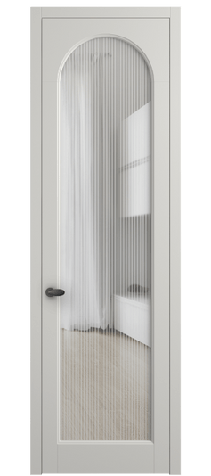 Дверь межкомнатная 6804 МСР MORU. Цвет Матовый серый. Материал Гладкая эмаль. Коллекция Palazzo. Картинка.