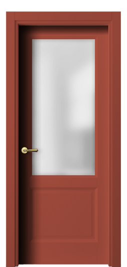 Дверь межкомнатная 1422 NCS S 3040-Y80R. Цвет NCS NCS S 3040-Y80R. Материал Гладкая эмаль. Коллекция Galant. Картинка.