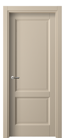 Дверь межкомнатная 1421 ПЭСК. Цвет ПЭТ серо-коричневый . Материал ПЭТ. Коллекция Галант. Картинка.