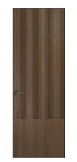 Дверь межкомнатная 8203 ДТМ.М. Цвет Дуб туманный матовый. Материал Массив дуба матовый. Коллекция Velvet. Картинка.