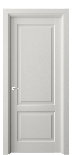 Дверь межкомнатная 0741 ДСР. Цвет Дуб серая эмаль. Материал Массив дуба эмаль. Коллекция Lignum. Картинка.