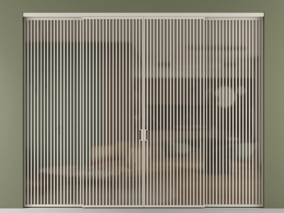 Алюминевая перегородка АЛПР 040.06_АСБЖ_Бронза сатин триплекс_new. Цвет Алюминий светло-бежевый. Материал Алюминий в эмали. Коллекция Перегородка Формато внутри проёма 4 створки. Фото. Алюминевая перегородка АЛПР 040.06_АСБЖ_Бронза сатин триплекс_new. Цвет Алюминий светло-бежевый. Материал Алюминий в эмали. Коллекция Перегородка Формато внутри проёма 4 створки. Картинка.