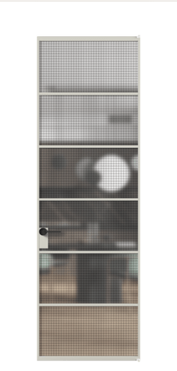 Межкомнатная дверь АЛПЛ040.04 АТСР MS. Цвет Алюминий тёплый серый. Материал Алюминий в эмали. Коллекция Formato. Фото. Дверь межкомнатная АЛПЛ040.04 АТСР MS. Цвет Алюминий тёплый серый. Материал Алюминий в эмали. Коллекция Formato. Картинка.