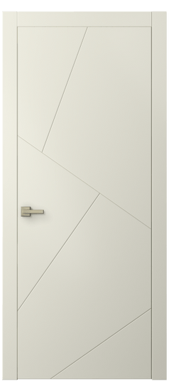Дверь межкомнатная 8058 ММБ. Цвет Матовый молочно-белый. Материал Гладкая эмаль. Коллекция Linea. Картинка.