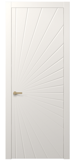 Дверь межкомнатная АКП 8649 МПБЛ. Цвет Матовый пудровый белый. Материал Гладкая эмаль. Коллекция Alba. Картинка.