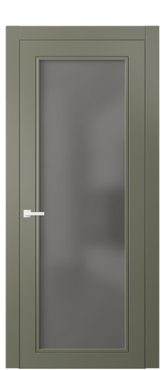 Межкомнатная дверь 8000 МОТ СЕР САТ. Цвет Матовый оливковый тёмный. Материал Гладкая эмаль. Коллекция Neo Classic. Фото. Дверь межкомнатная 8000 МОТ СЕР САТ. Цвет Матовый оливковый тёмный. Материал Гладкая эмаль. Коллекция Neo Classic. Картинка.