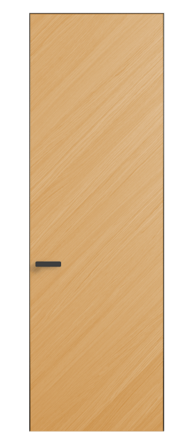 Дверь межкомнатная 0200 ДЗМЛР Дуб золотой матовый. Цвет Дуб золотой матовый рифт. Материал Радиальный шпон НатурВуд. Коллекция Рифт. Картинка.